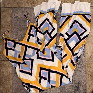 Forever 21 Multicolor Geometric Jumpsuit